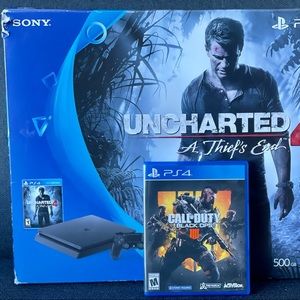 PlayStation 4 slim (Black) 500 GB bundle